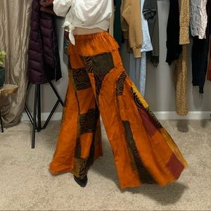 BOHEMIAN, Spiritual, Handmade flowy FLARES